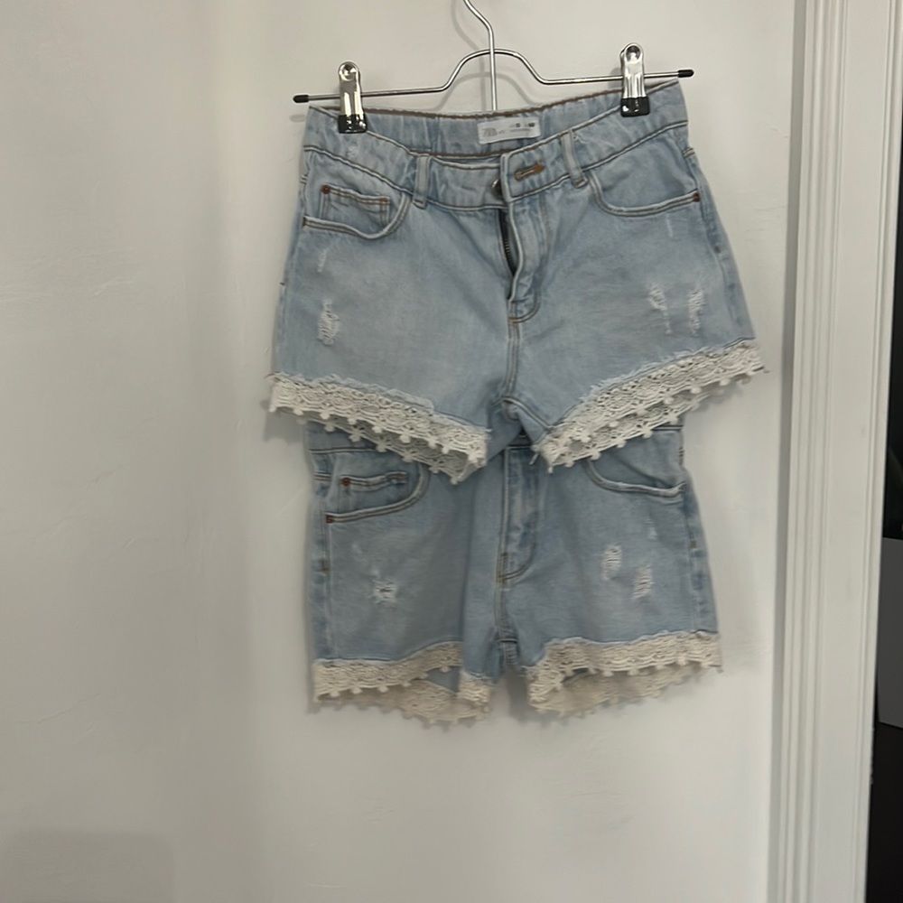 Blue Jean shorts size 10